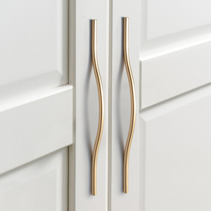 Akada Legering Modern Goud Zwart Pull Kast Lade Meubels <span class=keywords><strong>Hardware</strong></span> Keukenkast Deurklink - Product Image 1