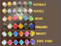 Ensemble de pots de peinture acrylique pour enfants, 12 pots non toxiques avec pinceau, 5 ml, vente en gros
