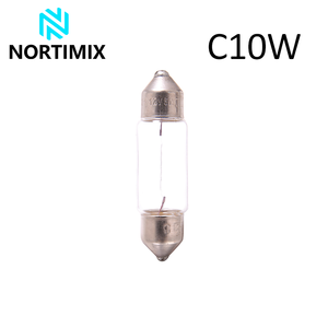 Nouvelles lumières intérieures de voiture Nortimix <span class=keywords><strong>C10W</strong></span> 12V10WSV8.5 Festoon blanc chaud 10W - Product Image 1