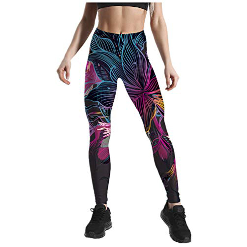 Women Seamless Contrast Color 2020 Stretchy Sport Butt Lift Womens Stylish Woman's Yoga Pants High Waist Fitness Leggings