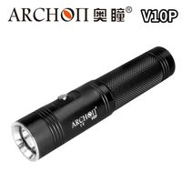 Lampe de plongée Archon V10P 2000 lumens, torche de plongée sous-marine 100m, lumière de remplissage, batterie rechargeable USB 21700 Li-ion