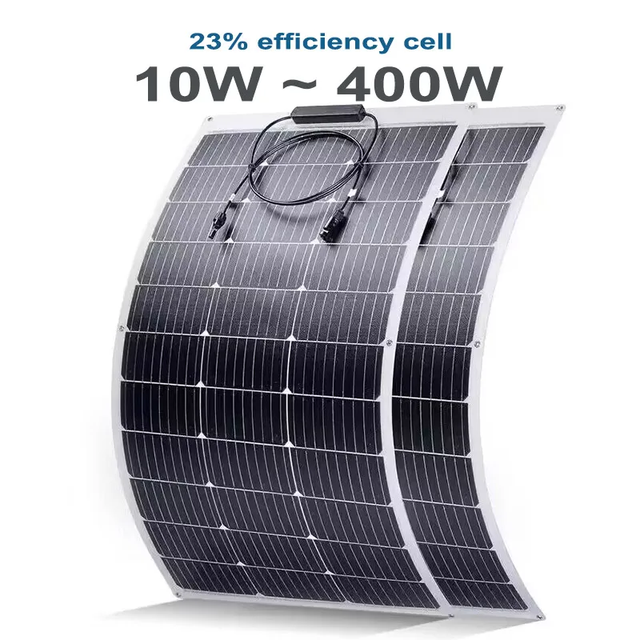New Technology Flexible Solar Panel 50w 80w 120w 150w 200W 300W Sun Power Solar Panel Flexible for Balcony