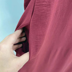 Robe de prière de l'aïd, couleur unie, Robe turque, poche <span class=keywords><strong>Simple</strong></span>, Abaya, vêtements islamiques de dubaï, <span class=keywords><strong>Caftan</strong></span> modeste pour femmes - Product Image 3