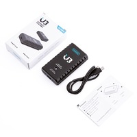 Chargeur d'équilibrage USB-C électrique ToolkitRC U3 pour LiPo 2-3S, port d'équilibrage précis, en plastique ABS, sûr pour avion RC