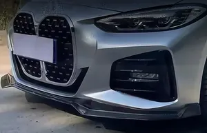 StarNav Pour Série 4 G22 G23 2 portes 2020-2023 M Sport Spoiler de pare-chocs avant, Protection inférieure, Kits carrosserie, Lame avant - Product Image 3