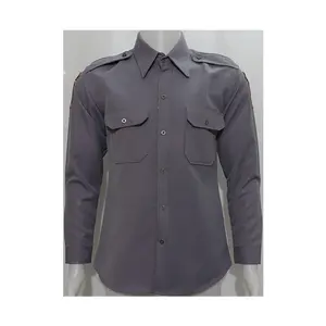 Großhandel OEM Premium Qualität Export aus Thailand Shirt Uniform Langarm Hochwertiger Stoff Moderner Stil