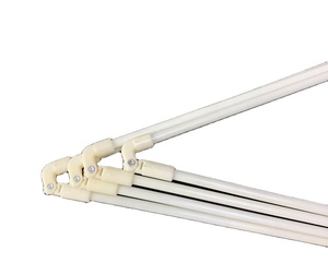 Varilla y conector de soporte de fibra de vidrio con marco de mosquitera portátil más popular - Product Image 4