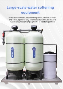 Équipement de dessalement d'eau à grande échelle, adoucisseur d'eau pour alimentation de chaudière, adoucisseur commercial, système de traitement de l'eau dure - Product Image 2