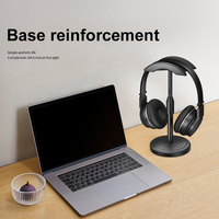 Support de casque de jeu ABS de bureau, nouveau Design 2023, noir et blanc