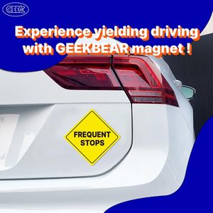 Adesivo Magnetico per Auto per Conducenti <span class=keywords><strong>di</strong></span> Servizi <span class=keywords><strong>di</strong></span> Consegna con Frenite Frequenti, Opzioni <span class=keywords><strong>di</strong></span> Colore, Resistente alle Intemperie, Forma a Diamante 68 X 68 (Giallo) - Product Image 2