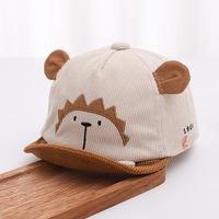 Gorras de Béisbol Ajustables con Cierre a Presión, 5 Paneles, para Bebés, Niños y Niñas, Gorras de Ala Plana, Logotipo Bordado Personalizado, Hoja, para Exteriores