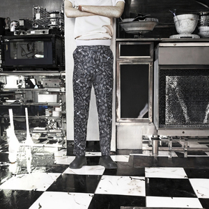 Pantaloni <span class=keywords><strong>da</strong></span> Chef Neri <span class=keywords><strong>da</strong></span> Uomo Totalmente Elasticizzati Uniforme <span class=keywords><strong>da</strong></span> <span class=keywords><strong>Lavoro</strong></span> per Personale di Cucina Ristorante e <span class=keywords><strong>Bar</strong></span> - Product Image 2