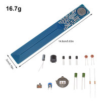 Kit de production électronique de détecteur de métaux simple, bricolage, pièces détachées d'enseignement, formation technologique, soudage, détection de métaux