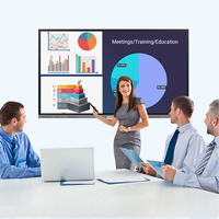 Tableau intelligent interactif avec caméra prix usb tableau blanc numérique tableau blanc interactif support de classe intelligente fixé au mur