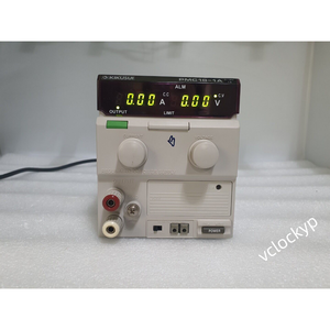 คิคุซุย PMC-18-1A, 18V, 1A แหล่งจ่ายไฟ DC แบบเชิงเส้นขนาดกะทัดรัดเสียงรบกวนต่ำ (CV/CC) มือสอง - Product Image 1