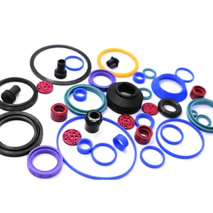 Hersteller Nbr Fkm Silikon Epdm Gummi O-Ring Dichtung Massive runde Gummis cheibe Vierkant dichtung ringe
