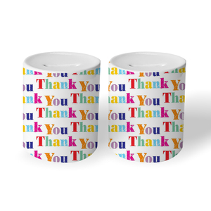 Topjlh sublimazione salvadanaio lattine salvadanaio per sublimazione su misura vasetto di risparmio di denaro in ceramica per moneta banconote - Product Image 3