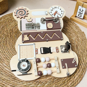 Juego de Mesa de Madera con Diseño de Oso para Niños, Personalizado, Montessori, Educativo, Sensorial, para Actividades Infantiles - Product Image 4