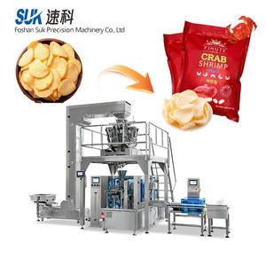 Machine à emballer <span class=keywords><strong>de</strong></span> remplissage entièrement automatique <span class=keywords><strong>de</strong></span> viande congelée avec pochette debout pour brochettes <span class=keywords><strong>de</strong></span> poulet Satay (papier/plastique) - Product Image 5