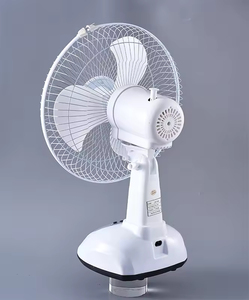 Sistema de Ventilador de Mesa Solar de Plástico con Lámpara LED, Salida USB, 15W de Potencia para Casa/Habitación, Ventilador Portátil Recargable Grande, Precio de Fábrica OME - Product Image 4