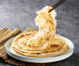 Involtini Primavera, Pancake di Foglie di Loto e Ravioli con Pancake Tirato a Mano e Panini al Vapore - Snack per Colazione Istantanea - Product Image 4