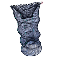 Piège à homard en HDPE avec ressort, taille personnalisée 40*80cm, maille de 2.5cm, filet de pêche, piège à poulpe