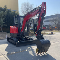 Mini-excavatrice JH8035, nouvelle excavatrice de 4 tonnes, équipement d'excavation, moteur japonais, CE EPA Euro V