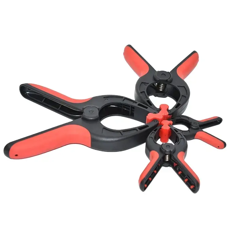 Spring Clamps Woodworking Tools Plastic Nylon Clamps a Shape Spring Clamp Hanger Card/plastic Bag Inch Standard