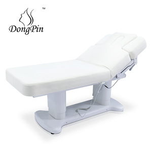 Dongpin Massage <b>Bed</b> Electric Adjustable PU Leather Commercial Use - Product Image 1