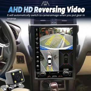 15-inch màn hình cảm ứng Carplay cho Toyota Land Cruiser <span class=keywords><strong>Prado</strong></span> 150 2014-2017 <span class=keywords><strong>Android</strong></span> 15 <span class=keywords><strong>GPS</strong></span> Stereo đài phát thanh đa phương tiện Video Player DSP - Product Image 2