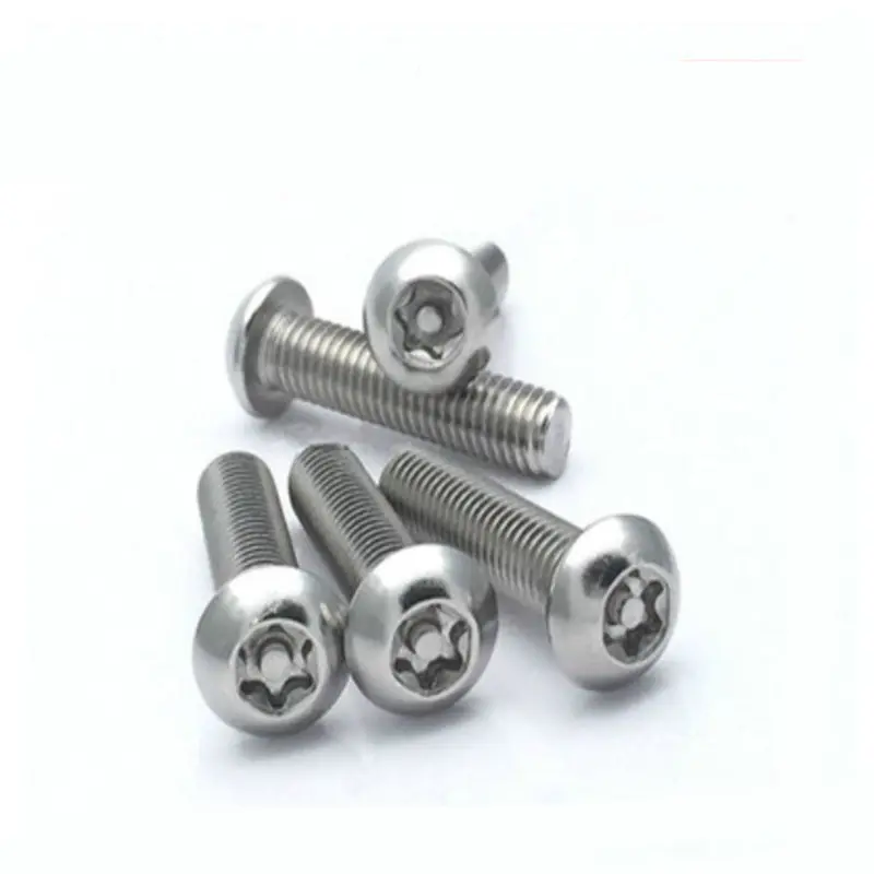 Wholesale 1000PCS M2 M2.5 M3 M4 Stainless Steel 304 a2-70 Button Head Torx Security screw