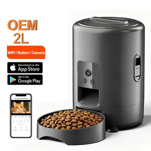 Comedero Automático OEM de 2L para Gatos con Cámara Dispensador de Alimento para Perros y Gatos Comedero Inteligente con Temporizador Programable Suministros para Perros - Product Image 1