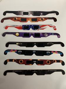 Diseño personalizado 3D papel Eclipse gafas de visión ISO certificado Solar Eclipse gafas - Product Image 5