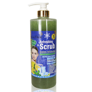 Gel douche exfoliant aux fruits le plus vendu, éclaircit la peau, élimine les poils noirs et laisse une peau douce et soyeuse - Product Image 5