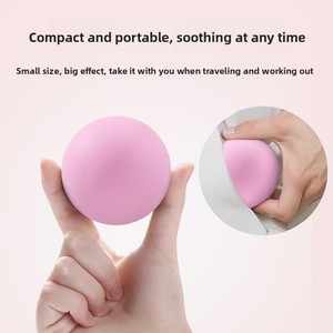 Pelota de Silicona Profesional para Liberación Miofascial, Mini Pelota de Masaje Sólida para Aliviar <span class=keywords><strong>el</strong></span> <span class=keywords><strong>Dolor</strong></span> de Espalda, <span class=keywords><strong>Cuello</strong></span> y Pies - Product Image 3