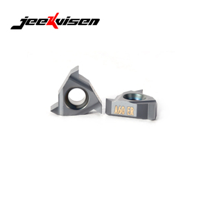 Plaquettes filetées 11 ER a 60 JA015P JEEKVISEN pour opérations CNC/tournage, personnalisables OEM, revêtement PVD/CVD, HRC20-35 - Product Image 3