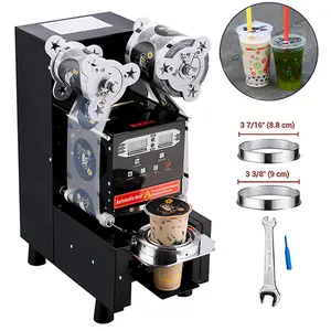 Factory Price Bubble Tea Shop Equipment Small Manual Pp/Paper Plastic Cup Lid Sealer Plastic Cup Sealing Machine