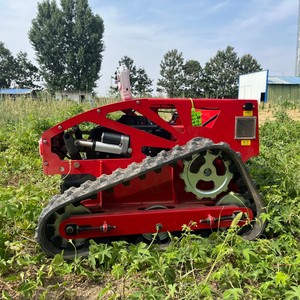 Miễn Phí Vận Chuyển Hot Bán Tự Hành 196cc Vườn Máy Cắt Cỏ 4-Đột Quỵ Với Cao Su Theo Dõi Điều Khiển Từ Xa Crawler Robot - Product Image 3