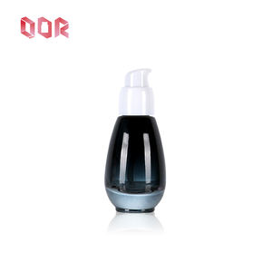Thick And Durable Gradient Glass Oil <b>Pump</b> <b>Bottle</b> 30ml 45ml Body Oil <b>Pump</b> <b>Bottle</b> Black Oil Serum <b>Bottle</b> with Safety <b>Pump</b> Cap - Product Image 3