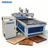 Machine CNC à deux têtes pour le travail du bois, routeur CNC 1325, machine à sculpter le bois - Offre Spéciale
