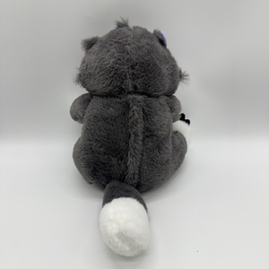 Bambola <span class=keywords><strong>di</strong></span> peluche transfrontaliera a tema gatto Lucifer con <span class=keywords><strong>occhi</strong></span> obliqui e effetto respirazione, modello Stitch, per bambini dai 14 anni in su, con funzione musicale e comfort, imbottitura in cotone PP, calda e accogliente - Product Image 6
