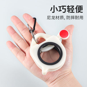 Portable Cable Tie Organizer White Nylon One Click Locking Universal For Earphone Electric Wire Management - Product Image 4