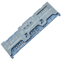 Connecteur de carte SIM Micro SIM TF Trans Flash Micro SD de type SMD SMT Push Pull pour carte SIM trois en un