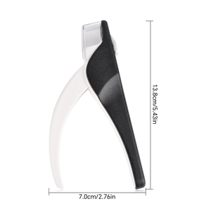 Coupe-ongles en acrylique KADS avec récupérateur et jauge, lame tranchante, coupe-ongles artificiels, outil de manucure professionnel - Product Image 2