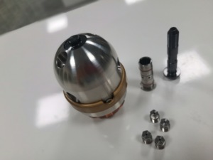 Hochwertige UHP 22kpsi Druck Wasserstrahl rohr Rohr reinigungs maschine 6 Zoll Badger Bend Pipeline Reinigung Dachs Rotations düse - Product Image 2