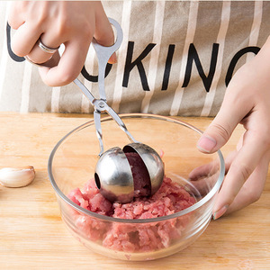 Stainless Steel Meatball Mold Hamburger Maker DIY Food Tool Kitchen Gadgets - Product Image 1