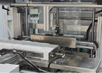 Machine d'emballage et de scellage thermorétractable automatique contrôlée par PLC pour sacs en plastique et emballages en carton, capacité de 1000 kg