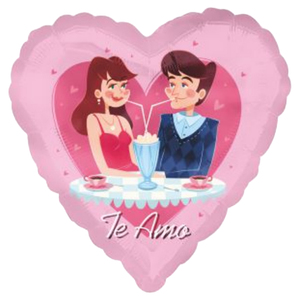 Bóng bay nhôm hình trái tim đỏ 18 inch bán buôn, nhiều màu sắc, trang trí số lượng lớn, túi bơm khí heli cho đám cưới & sinh nhật - Product Image 2