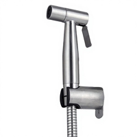 Douchette WC murale moderne autonettoyante en acier inoxydable pour usage agricole, facile à installer
