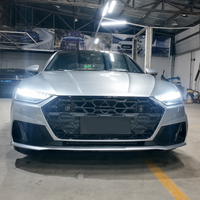 Kit de mise à niveau de cadre de phare antibrouillard style nid d'abeille S7 2025 pour Audi A7 C8 2019-2025 – Pièce auto de rechange en gros